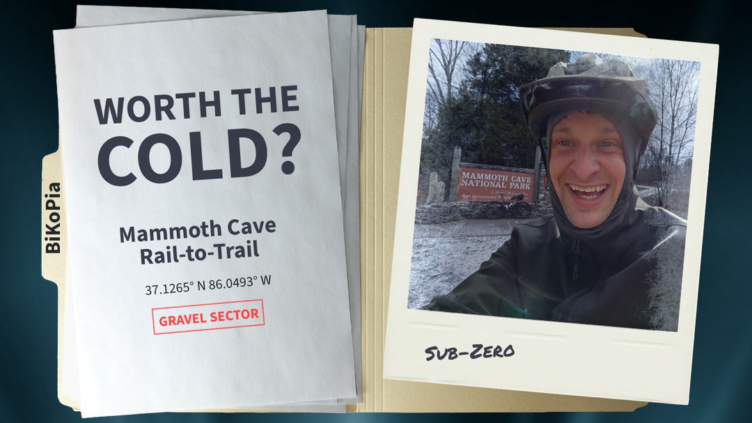 Worth the Cold: Winter Gravel Ride on the Mammoth Cave Rail-to-Trail