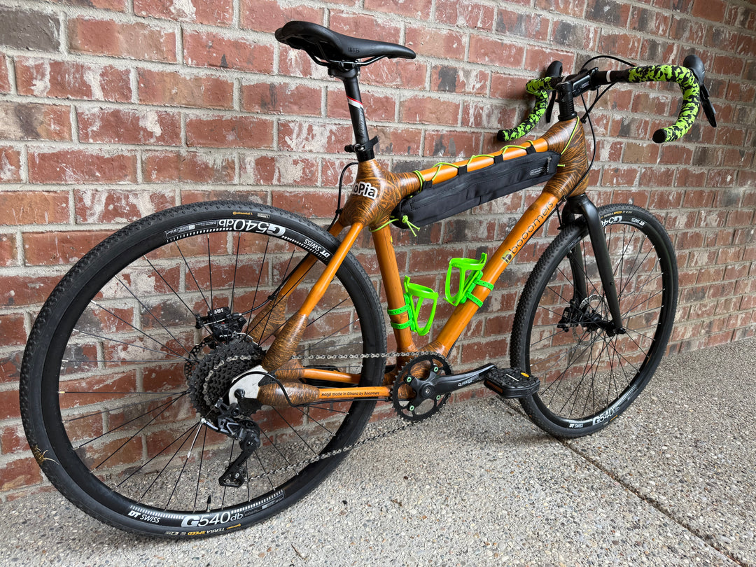 Pampro Agona Brown Modified Bamboo Gravel Bike