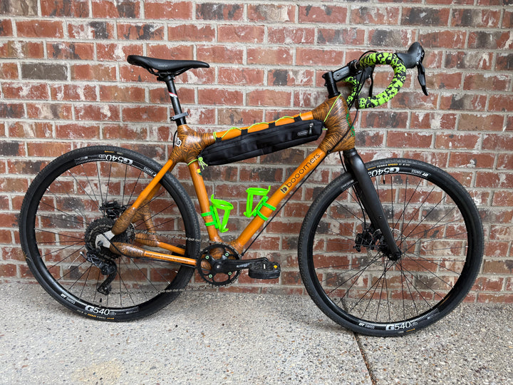 Pampro Agona Brown Modified Bamboo Gravel Bike