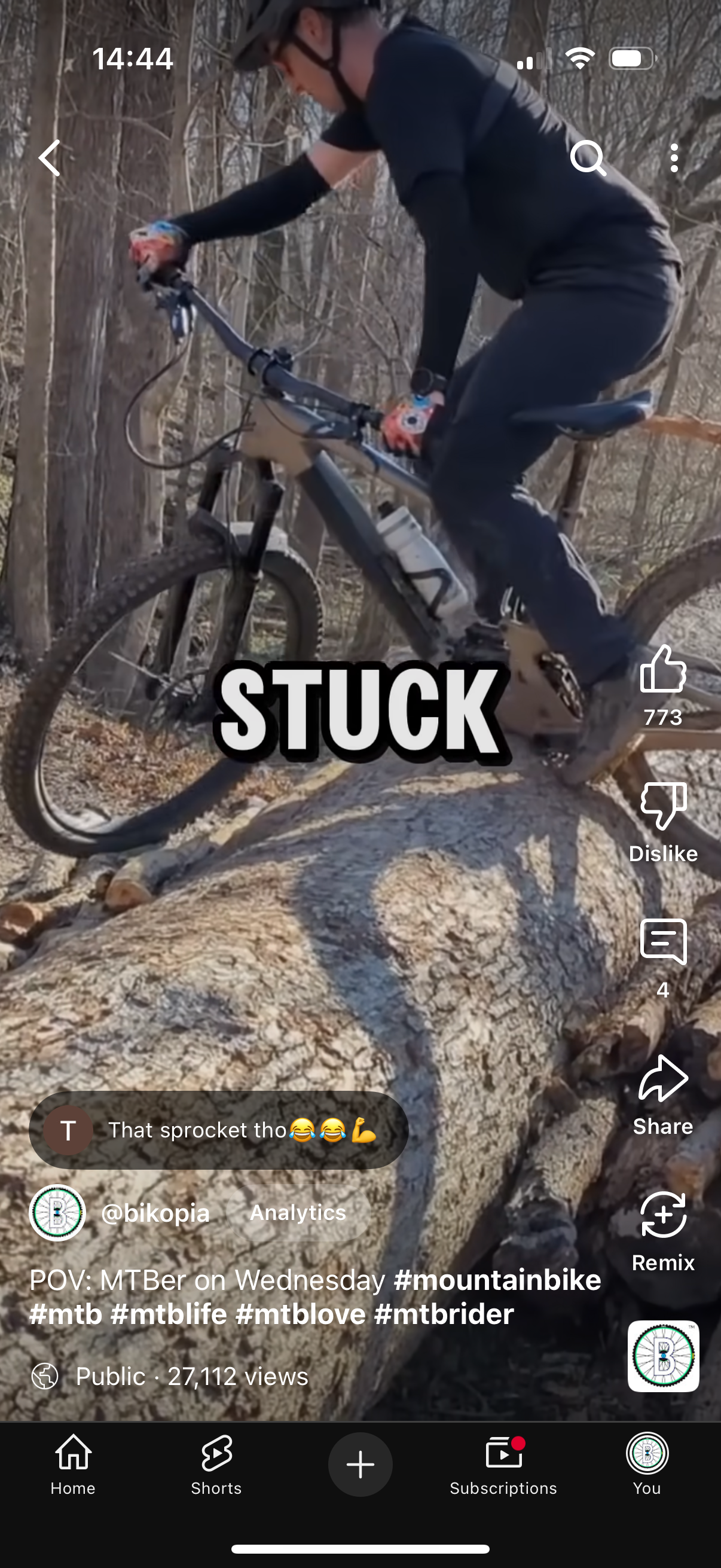 MTBer on Weds