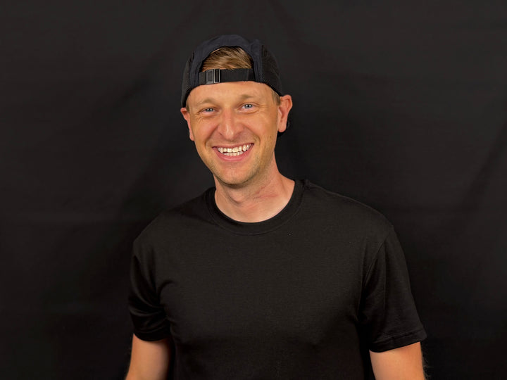 Paul BiKoPia Camper Hat Backwards Smile